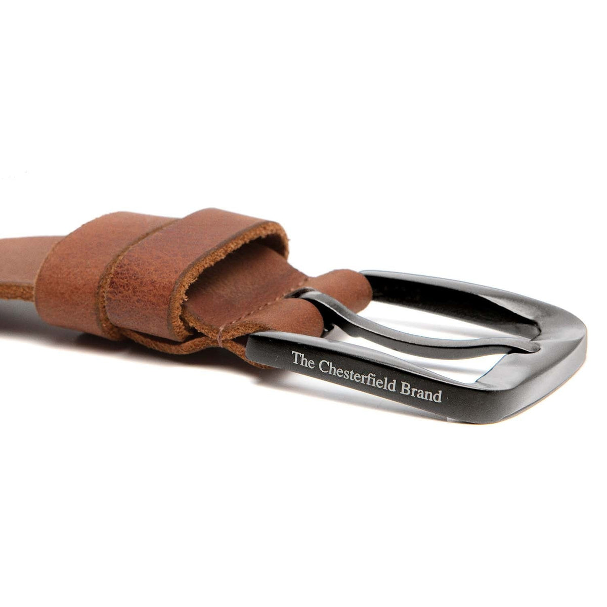 Copper Full-Grain Leather Belt – alternate product view 3