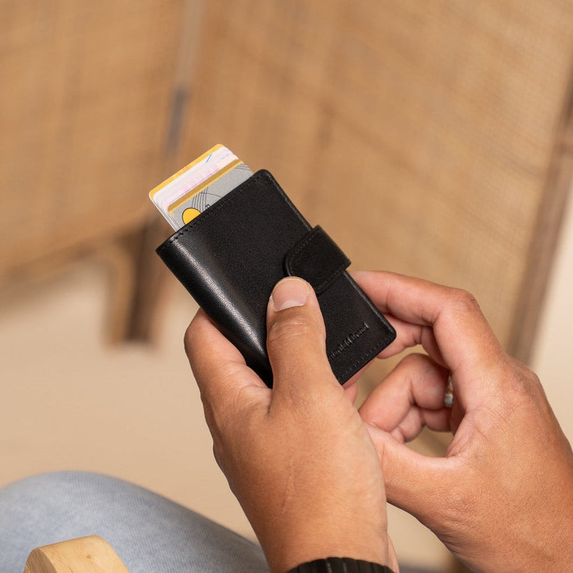 Hannover Full-Grain Leather Card Holder Γυναικείο