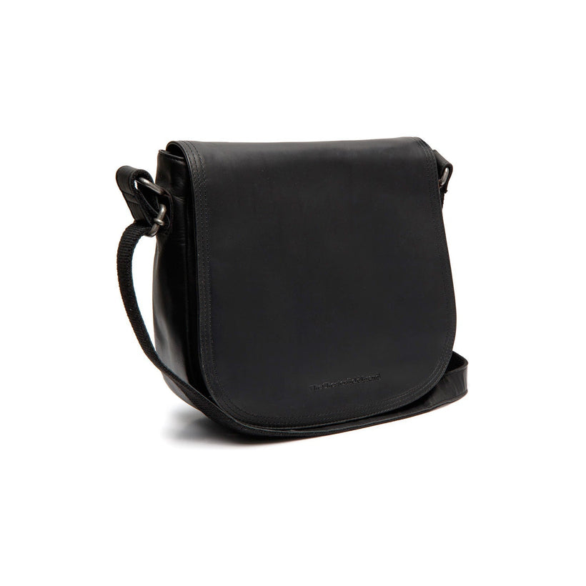 Everglades Full-Grain Leather Crossbody Bag in Classic 100% Full-Grain Leather - Full Exterior Front Profile View | Buy Online