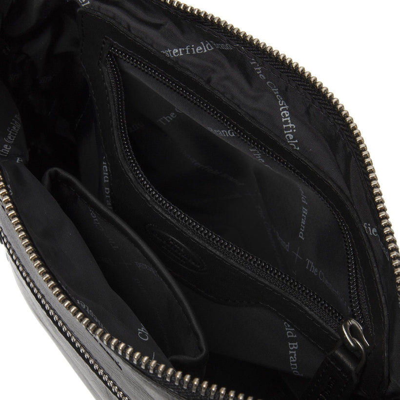 Classic 100% Full-Grain leather Bag - Rear Perspective Showing Reinforced Leather Straps & Stitching