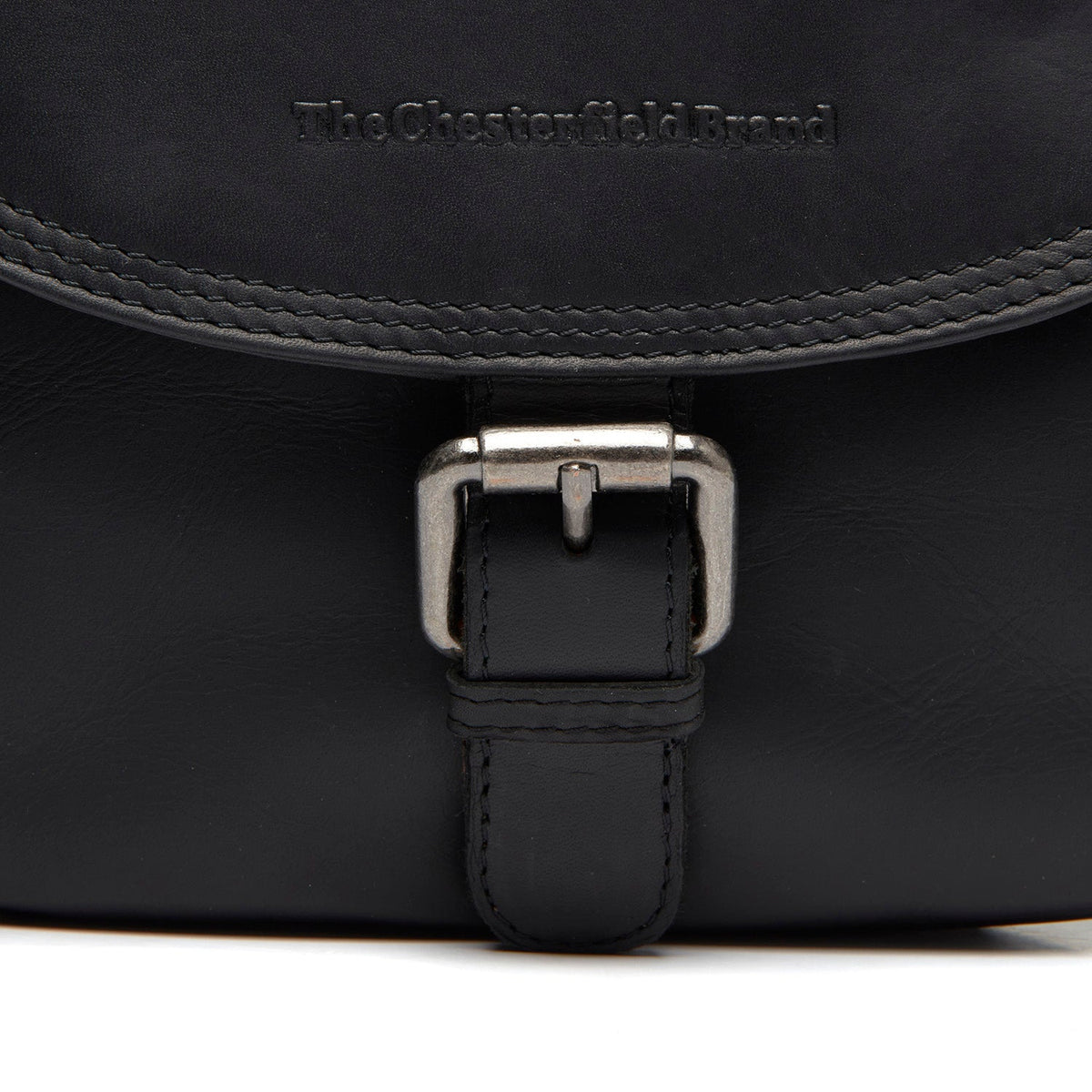 
Classic 100% Full-Grain leather Bag - Πίσω όψη με ενισχυμένους δερμάτινους ιμάντες