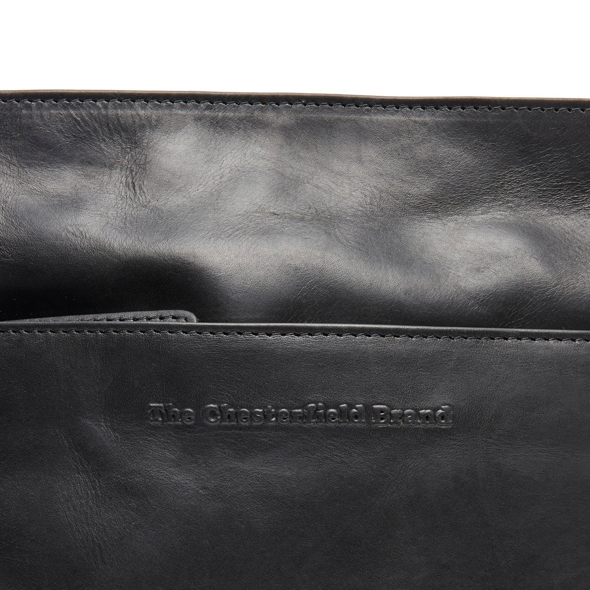 
Classic 100% Full-Grain leather Bag - Πίσω όψη με ενισχυμένους δερμάτινους ιμάντες