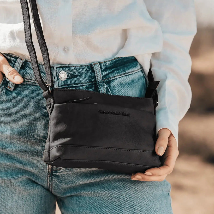 Salerno Full-Grain Leather Crossbody Bag Γυναικείο