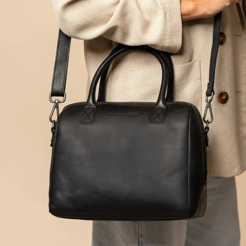 Langton Full-Grain Leather Handbag Γυναικείο