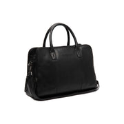 Layton Full-Grain Leather Handbag in Classic 100% Full-Grain Leather - Front Profile View &amp; Tailored Silhouette | Buy Online