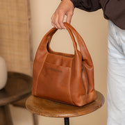Lunera Full-Grain Leather Handbag – alternate product view 2