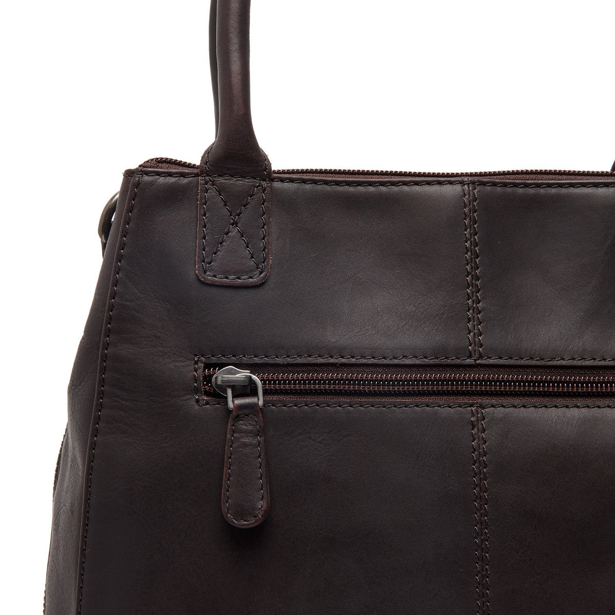 Solvin Full-Grain Leather Handbag – alternate product view 3