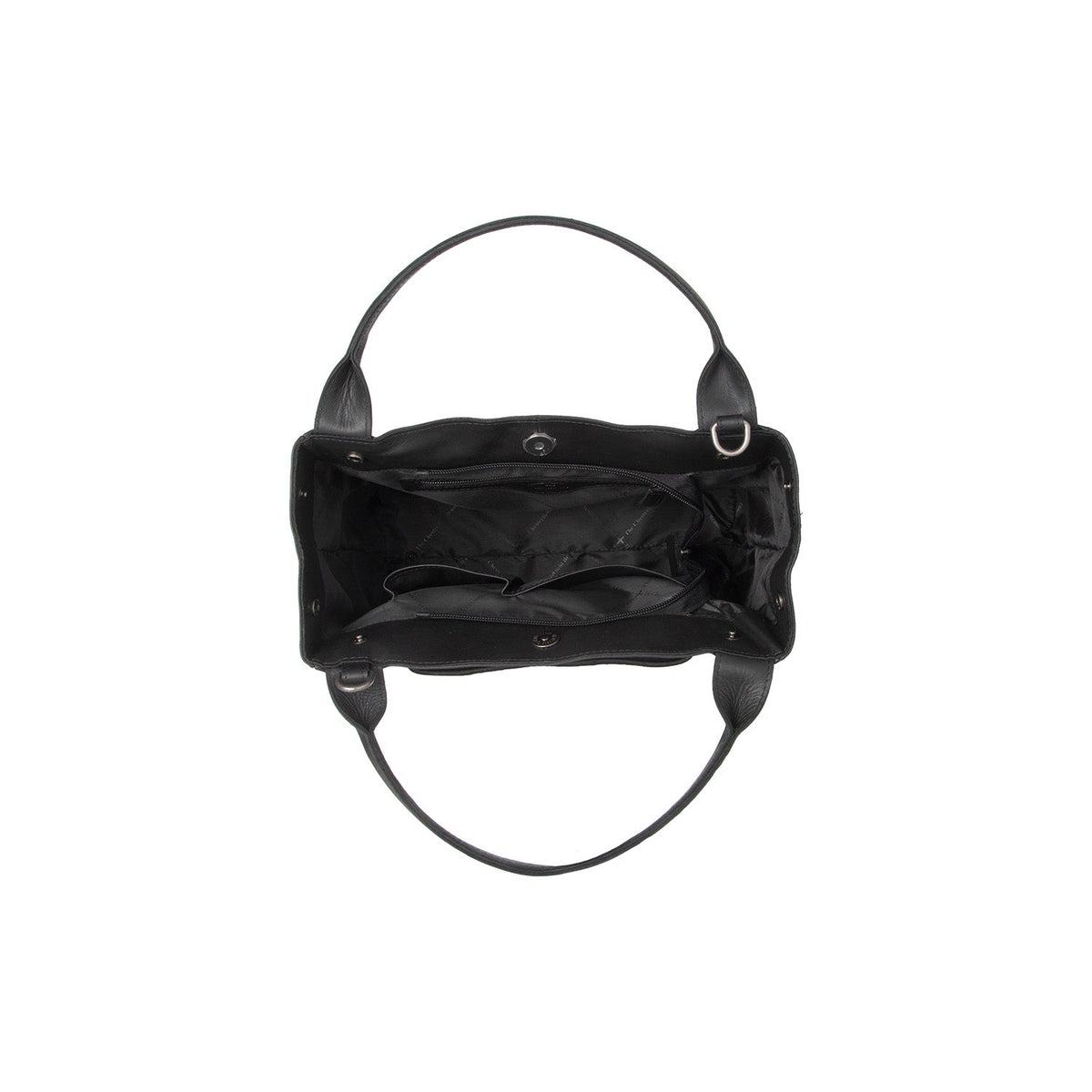 Interior View Showing Quilted Viscose Lining &amp; Dual Inside Utility Storage Pockets