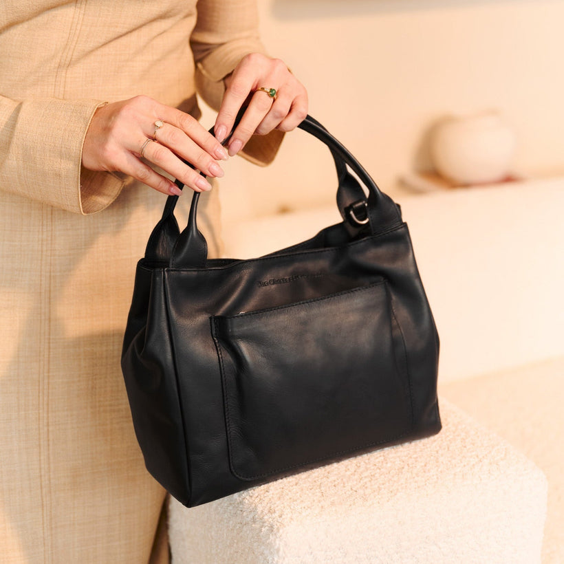 Tenara Full-Grain Leather Handbag Γυναικείο