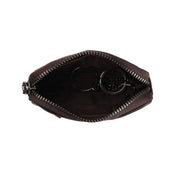 
Tailored Rib Cuffs & Hem Craftsmanship Construction Detail on Corey Γνήσιο δέρμα full grain Key Case Γυναικείο