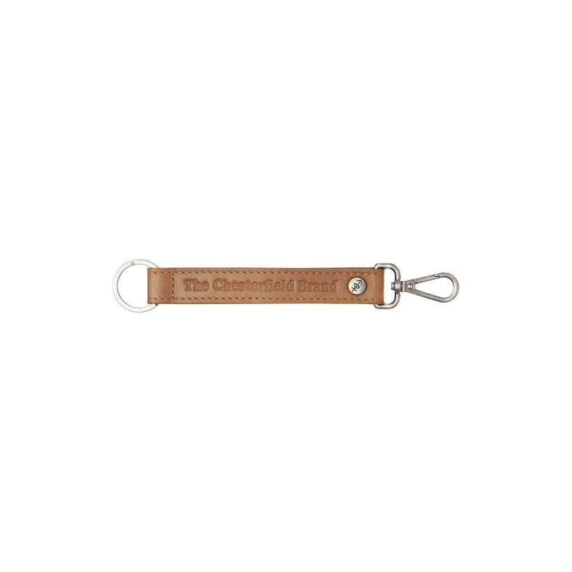 Leather Key Ring Κονιάκ Γυναικείο