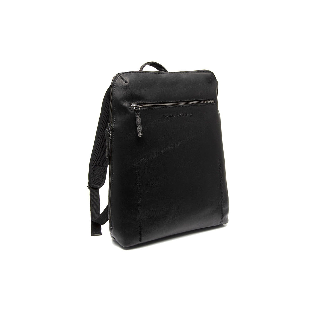 Filmore Full-Grain Leather Laptop Backpack σε κλασικό 100% γνήσιο δέρμα full grain - Full Exterior Μπροστινή όψη & εφαρμοστή σιλουέτα | Αγορά online