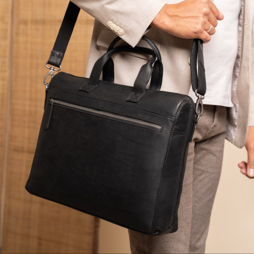 Levanto Full-Grain Leather Laptop Bag Γυναικείο