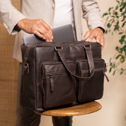 
Misha Δερμάτινη τσάντα laptop – alternate product view 3