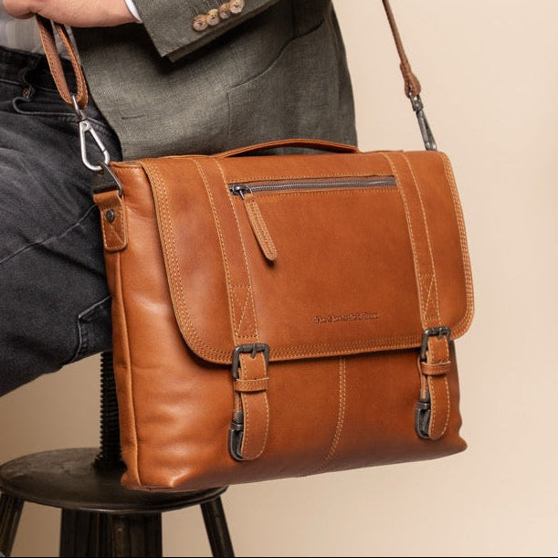 Veneto Full-Grain Leather Laptop Bag Γυναικείο
