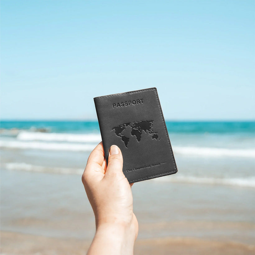 Leather Passport Case Γυναικείο