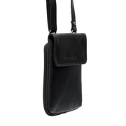 
Langley Γνήσιο δέρμα full grain Phone Bag σε κλασικό 100% γνήσιο δέρμα full grain - Μπροστινή όψη & εφαρμοστή σιλουέτα | Αγορά online
