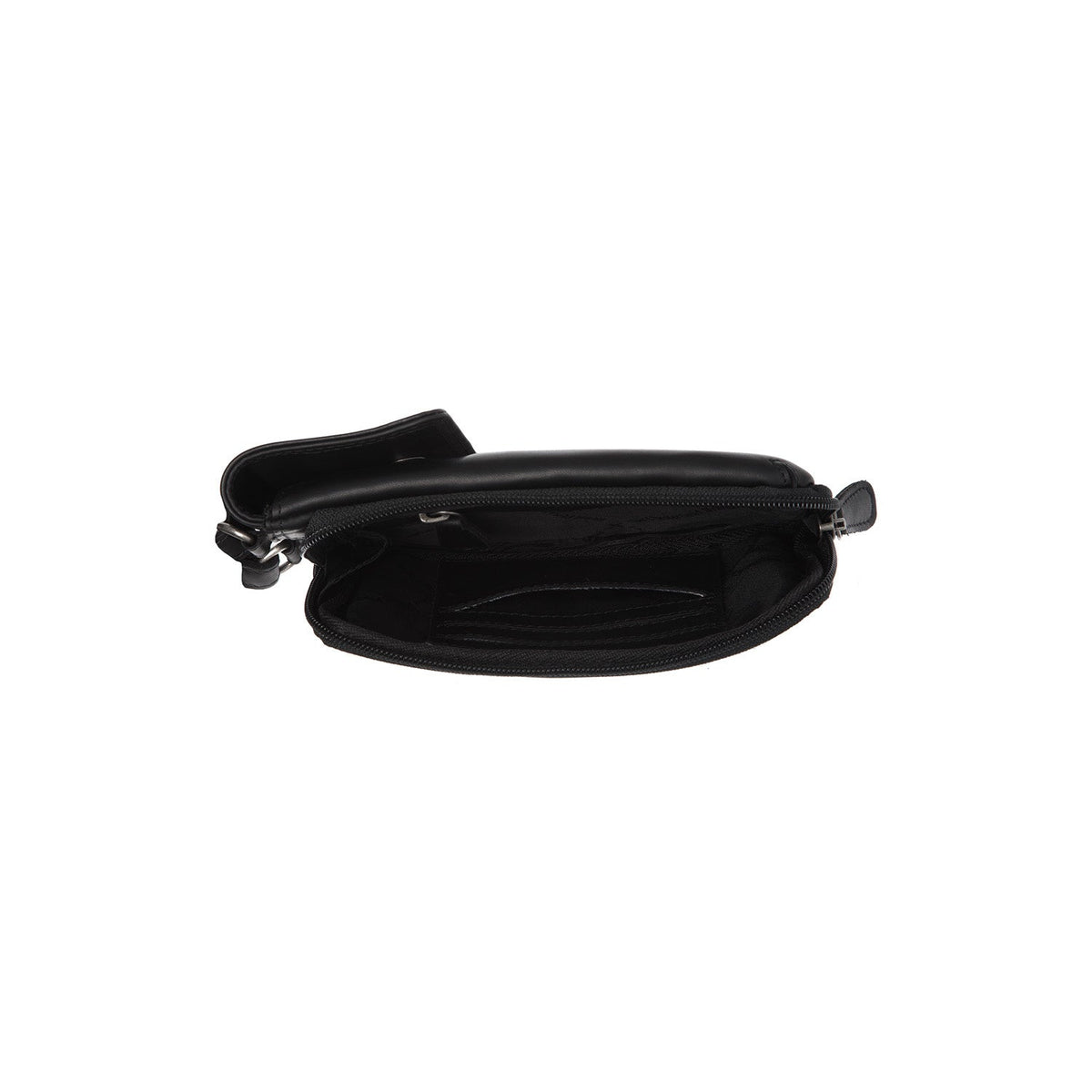 
Langley Γνήσιο δέρμα full grain Phone Bag - Πλαϊνή όψη που αναδεικνύει το κόψιμο των μανικιών