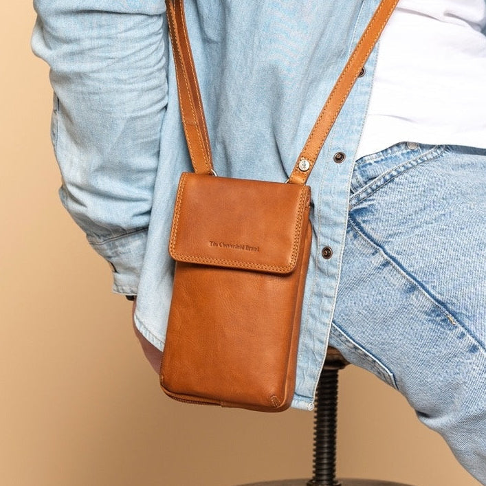 
Langley Γνήσιο δέρμα full grain Phone Bag – alternate product view 2