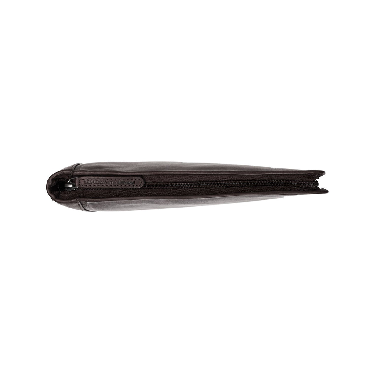 Styled Fit Perspective of Leather Portfolio Barnet on Model - Natural Daylight Drape
