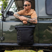 
Bornholm Γνήσιο δέρμα full grain Roll-top Backpack - Δομημένο πλαϊνό προφίλ με βάθος και χωρητικότητα