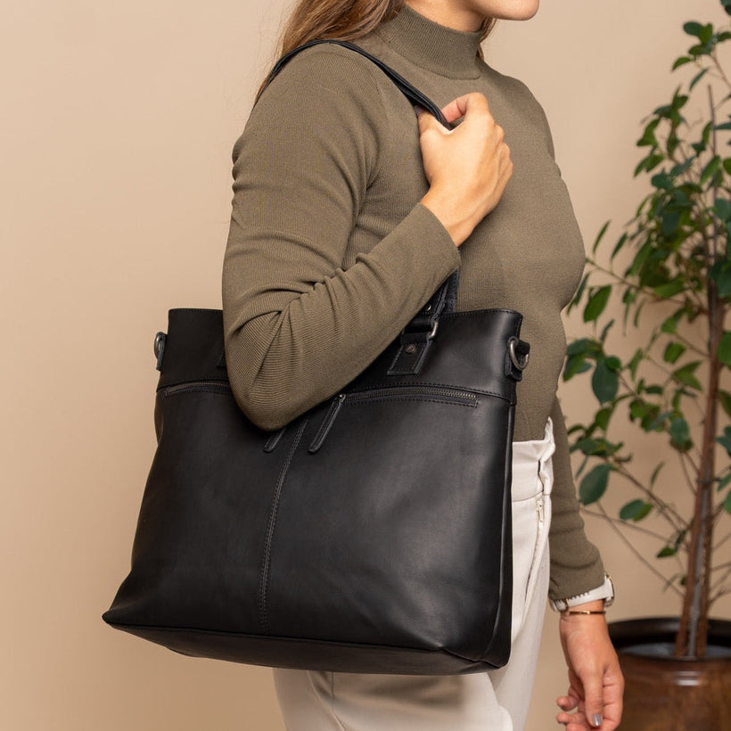 Rome Full-Grain Leather Shopper Γυναικείο