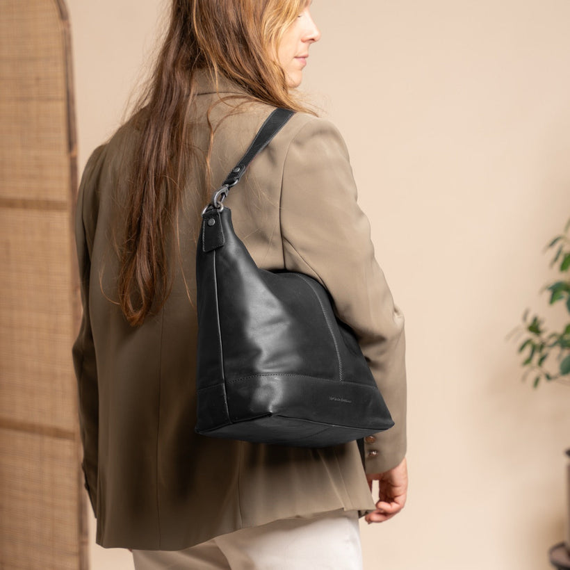 Amelia Full-Grain Leather Shoulder Bag Γυναικείο