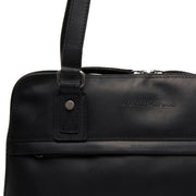 
Classic 100% Full-Grain leather Bag - Πίσω όψη με ενισχυμένους δερμάτινους ιμάντες