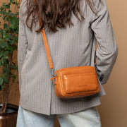 Liora Full-Grain Leather Shoulder Bag – alternate product view 2