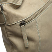 
Classic 100% Full-Grain leather Bag - Πίσω όψη με ενισχυμένους δερμάτινους ιμάντες