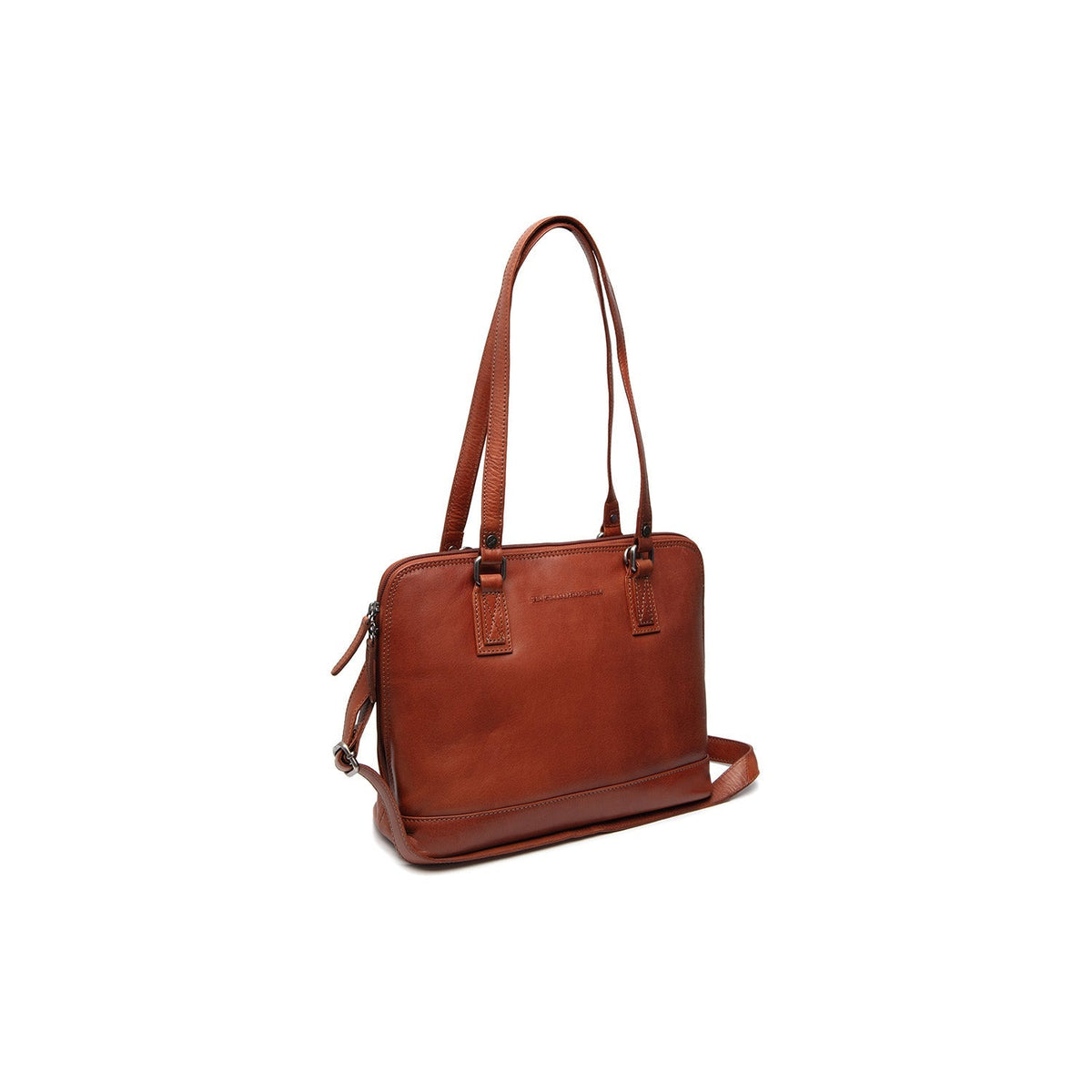 Reinforced Leather Base with Protective Metal Studs Detail