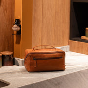 Elmia Full-Grain Leather Toiletry Bag – alternate product view 3