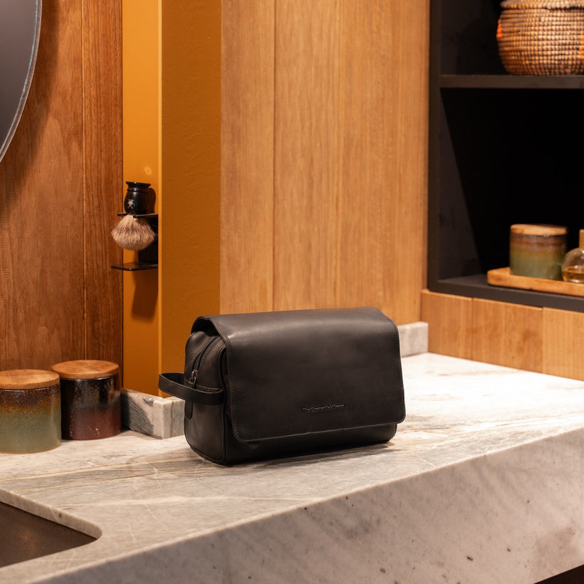 Rosario Full-Grain Leather Toiletry Bag Γυναικείο
