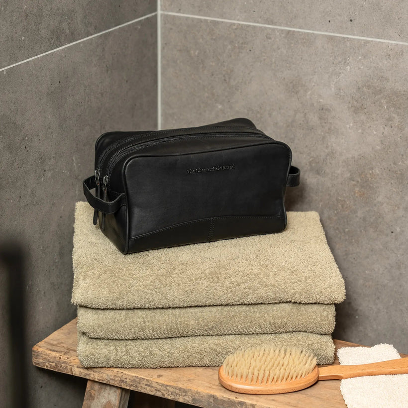 Stacey Full-Grain Leather Toiletry Bag Γυναικείο