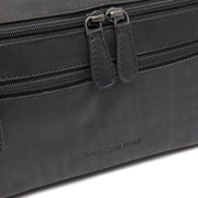 
Authentic 100% Full-Grain Leather Grain Texture & Heavy-Duty Seam Stitching Detail