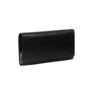 Hampton Full-Grain Leather Wallet in Classic 100% Full-Grain Leather - Full Exterior Front Profile View | Buy Online