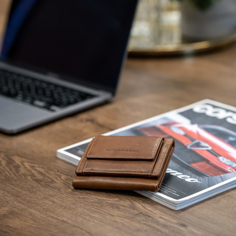 Harthoft Full-Grain Leather Wallet Γυναικείο
