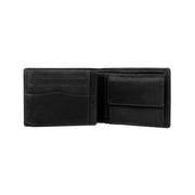 Timo Full-Grain Leather Wallet - Structured Side Profile Showing Gusset Depth &amp; Expansion Capacity
