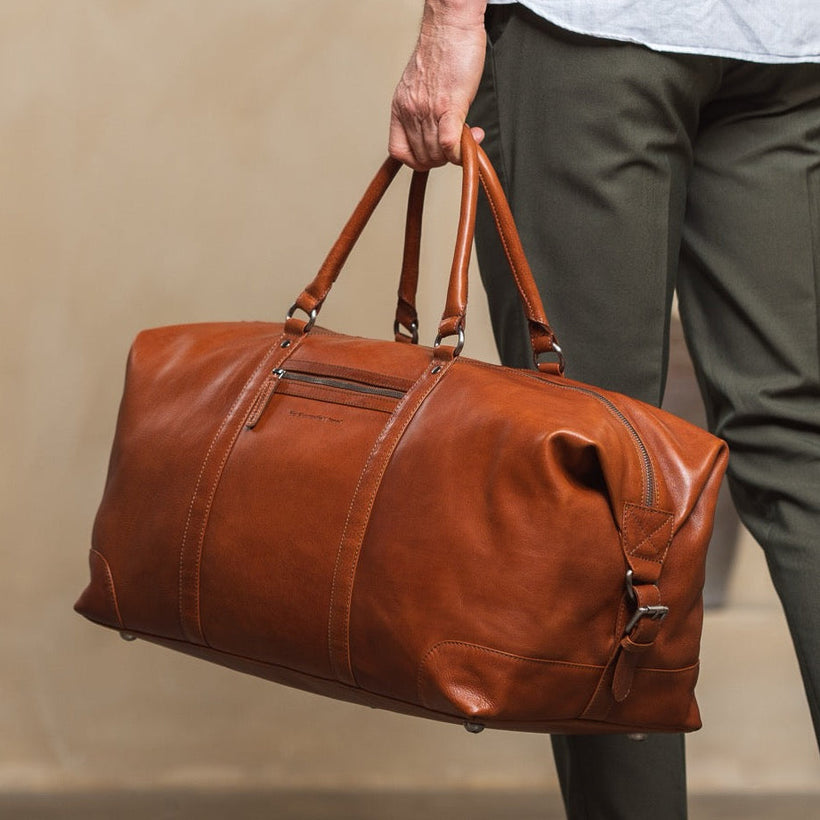 Cavoli Full-Grain Leather Weekender Bag Γυναικείο