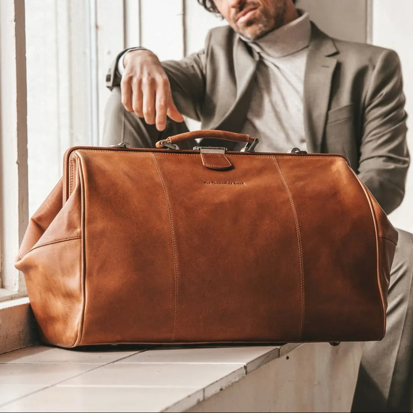 Corfu Full-Grain Leather Weekender Bag Γυναικείο