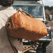 Melbourne Full-Grain Leather Weekender Bag – alternate product view 2