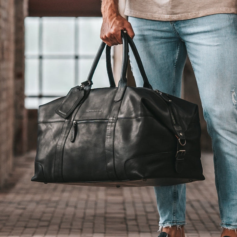 Portsmouth Full-Grain Leather Weekender Bag Γυναικείο