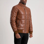
Lucas Δερμάτινο Μπουφάν Bomber Ανδρικό – alternate product view 2
