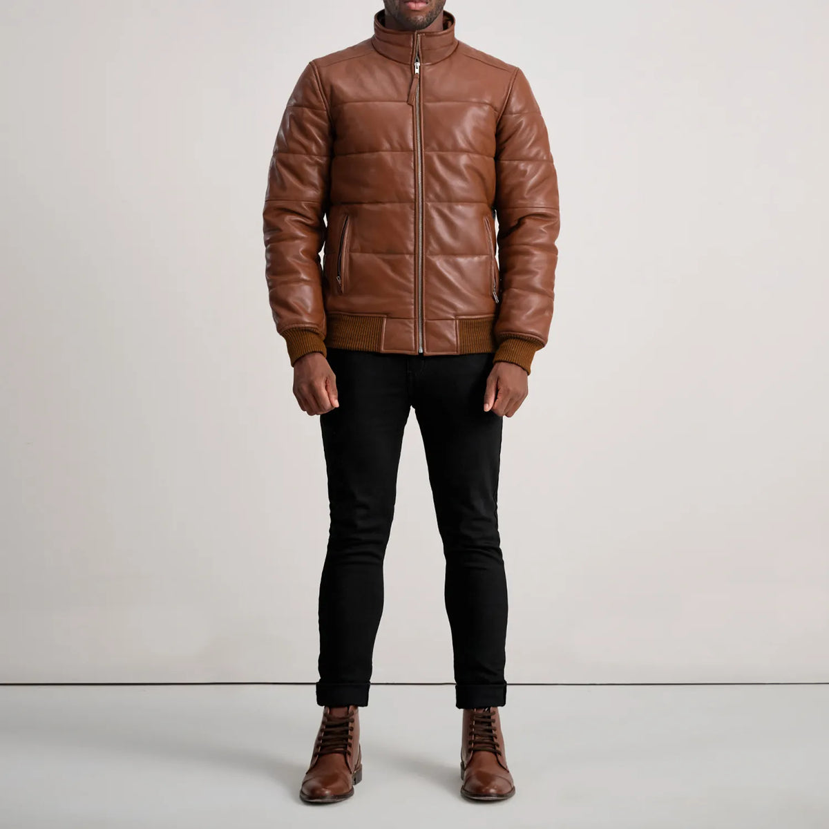 
Lucas Δερμάτινο Μπουφάν Bomber Ανδρικό – alternate product view 3