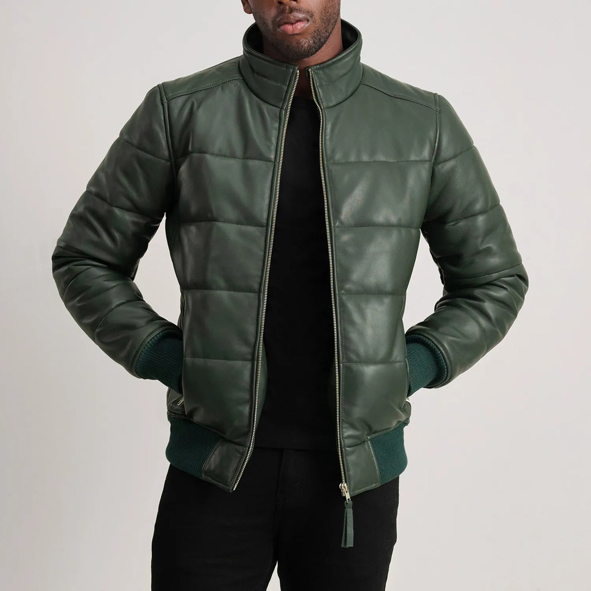 
Lucas Δερμάτινο Μπουφάν Bomber Ανδρικό – alternate product view 1