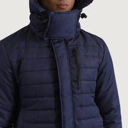 
Εσωτερική επένδυση Showing Quilted Viscose Lining & Δύο λειτουργικές εσωτερικές τσέπες
