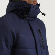 
Εσωτερική επένδυση Showing Quilted Viscose Lining & Δύο λειτουργικές εσωτερικές τσέπες