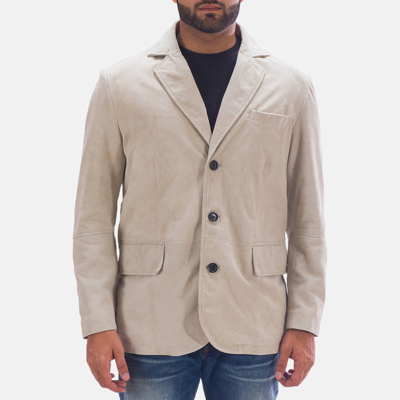 Professor By Day Suede Blazer Ανδρικό