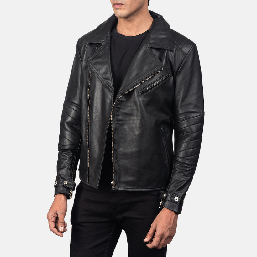 Raiden Δερμάτινο Μπουφάν Biker Ανδρικό