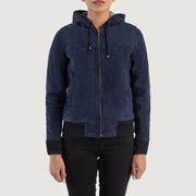 
Rebella Hooded Δερμάτινο Μπουφάν Bomber Γυναικείο – alternate product view 4